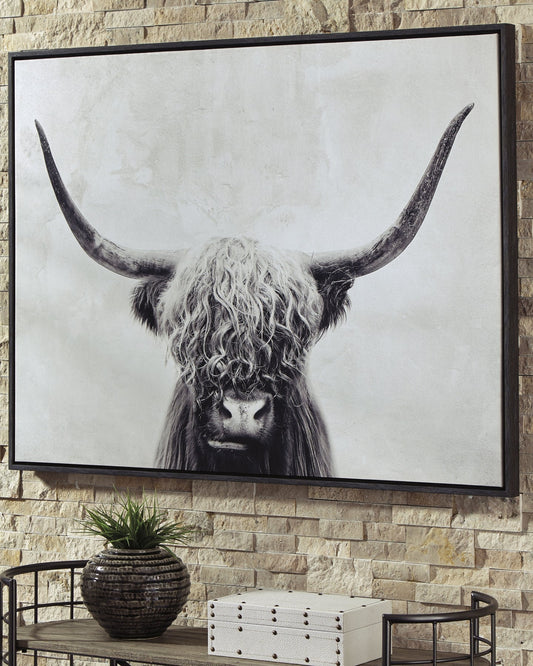 Pancho Wall Art at Walker Mattress and Furniture Locations in Cedar Park and Belton TX.