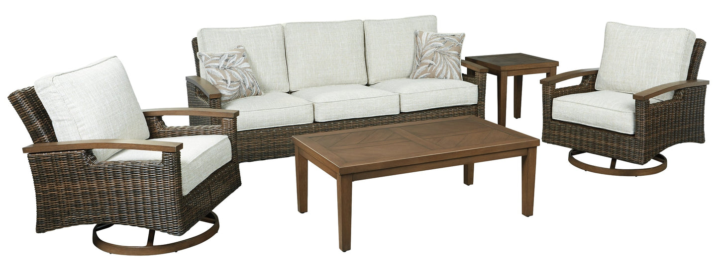 Paradise Trail Sofa with Cushion at Walker Mattress and Furniture Locations in Cedar Park and Belton TX.