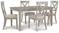 Parellen Rectangular Dining Room Table at Walker Mattress and Furniture Locations in Cedar Park and Belton TX.