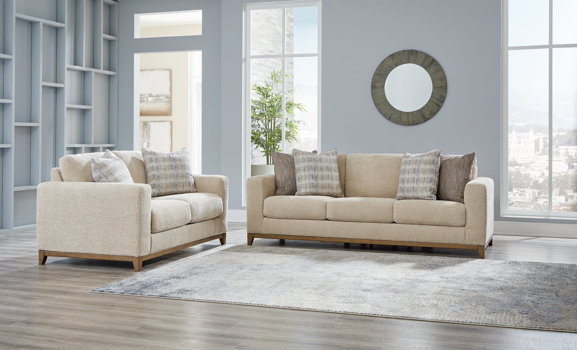 Parklynn Sofa and Loveseat at Walker Mattress and Furniture Locations in Cedar Park and Belton TX.