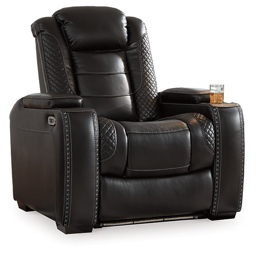 Party Time PWR Recliner/ADJ Headrest at Walker Mattress and Furniture Locations in Cedar Park and Belton TX.