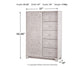 Paxberry Queen Panel Bed with Mirrored Dresser and Chest at Walker Mattress and Furniture Locations in Cedar Park and Belton TX.