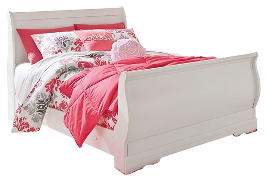 Anarasia Full Sleigh Bed with Dresser