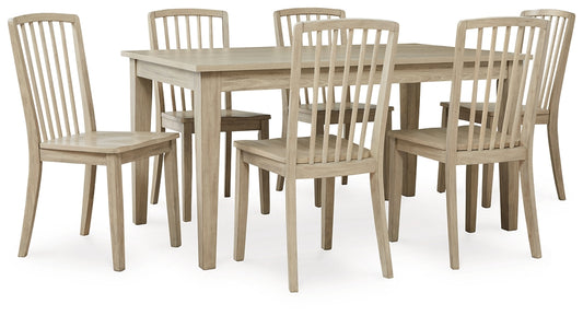 Gleanville Dining Table and 6 Chairs