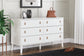 Aprilyn Queen Platform Bed with Dresser, Chest and Nightstand